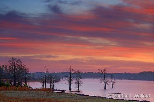 GORDON WOLFORD PHOTOGRAPHY/Mississippi/Grenada Lake Sunrise 47016-7