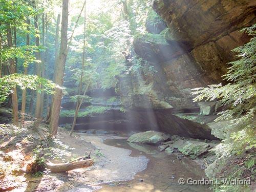 Sunrays_DSCF06377-9.jpg - Photographed in the Hocking Hills State Park near Logan, Ohio, USA.