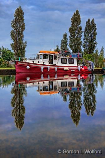 Valentine_17615-6.jpg - Nordic Tug 37 on the Rideau Canal Waterway photographed at Smiths Falls, Ontario, Canada.