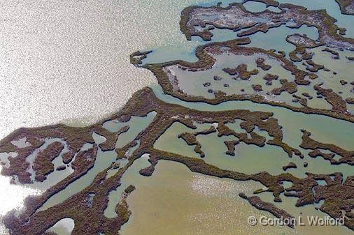 Wetlands_29917.jpg - Aerial photographed along the Gulf coast near Port Lavaca, Texas, USA.
